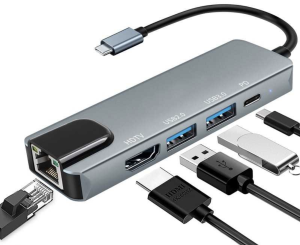 ADAPTATEUR HDM +USB 3.0+RJ45